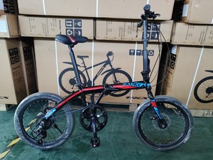 Aluminium 20 Inch Opvouwbare Fiets Volwassen Variabele Snelheid Mannelijke En Vrouwelijke Student Draagbare Ultralichte Duwfiets - Product Image 3