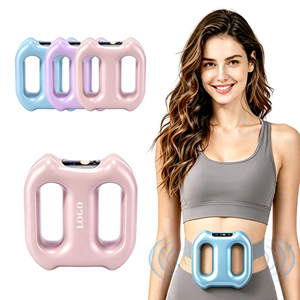 42 ° เครื่องนวดกล้ามเนื้อแบบพกพา C Heat Fascia Loop Massager แบบวงแหวนคู่ น้ำหนักเบา พร้อมแสงสีแดงและระบบทำความร้อนอเนกประสงค์ - Product Image 1