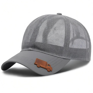 Custom Mesh <b>Hats</b> Wholesale Cotton Embroidered Men Vintage Trucker Cap <b>Hats</b> Trucker Mesh <b>Hat</b> - Product Image 5