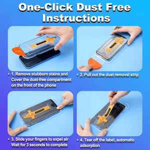 Protector de Pantalla de Vidrio Templado HD Premium para Motorola G75 G55 G15 E15, Fácil Instalación, Libre de Polvo, para Infinix POVA6 NEO - Product Image 5