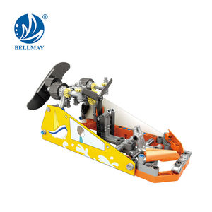 Bemay Toy 254 PCS Kit de experimentos científicos Helicóptero, molino de viento solar, <span class=keywords><strong>barco</strong></span>, <span class=keywords><strong>juguete</strong></span> solar de bloques de construcción 3IN1 - Product Image 3