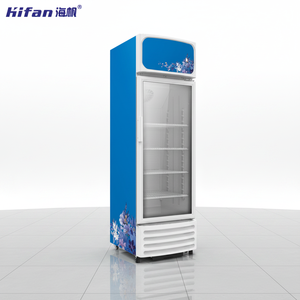Réfrigérateur de présentation à porte vitrée CE ETL 380L, réfrigérateur à boissons économique 220V, refroidisseur de bière, vitrine réfrigérée pour magasin - Product Image 6