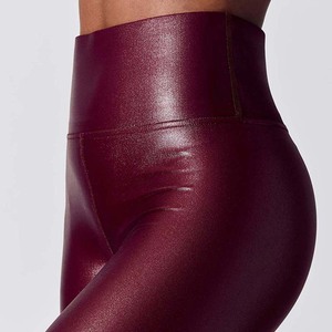 Женские блестящие леггинсы с высокой талией - Product Image 6