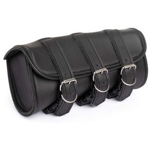 Sacs de rangement pour moto personnalisés en cuir PU, sac de fourche, sac de guidon, sac de fourche avant, sacs à outils pour moto - Product Image 1