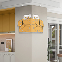 Jam Dinding LED Kustom Grosir Desain Mewah Kontemporer untuk Seni Interior Hotel