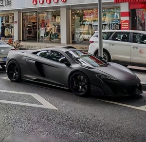 Para McLaren <span class=keywords><strong>MP4</strong></span> 12C 650S Bodykit Upgrade a LT675 Dry Carbon Fiber New Rear Auto Body con parachoques delantero Guardabarros Recortes de escape - Product Image 6