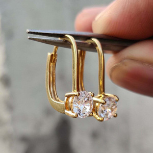 Four Prong Ear <b>Cuff</b> <b>Earrings</b> for Women Minimalist Elegant Daily Wear Fashion Accessories - Product Image 1