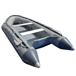 Bateau <span class=keywords><strong>de</strong></span> pêche gonflable en PVC <span class=keywords><strong>de</strong></span> 38 mètres, stable, avec fond épaissi résistant à l'abrasion, pour la pêche en mer, capacité <span class=keywords><strong>de</strong></span> 6 personnes - Product Image 2