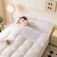 Sac de couchage de voyage tissé moderne, portable, ultra doux, léger et confortable pour intérieur, lit d'hôtel, kit quatre pièces pour mariage, 100% coton