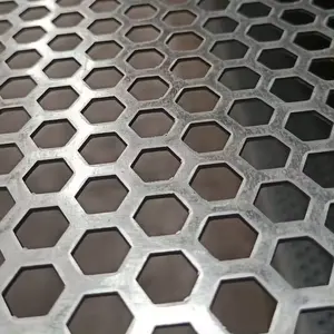 Malha de metal perfurada de alumínio para corte a laser decorativo