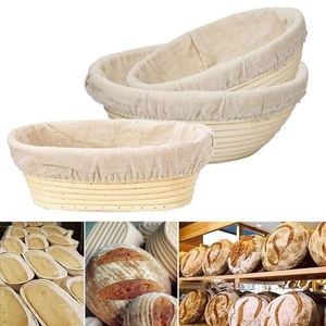 Cesta de tela para pan, modelo Lievito Madre, para cortar en rodajas, con espátula y raspador, para la fermentación <span class=keywords><strong>del</strong></span> pan europeo, con hierba <span class=keywords><strong>marina</strong></span>. - Product Image 2