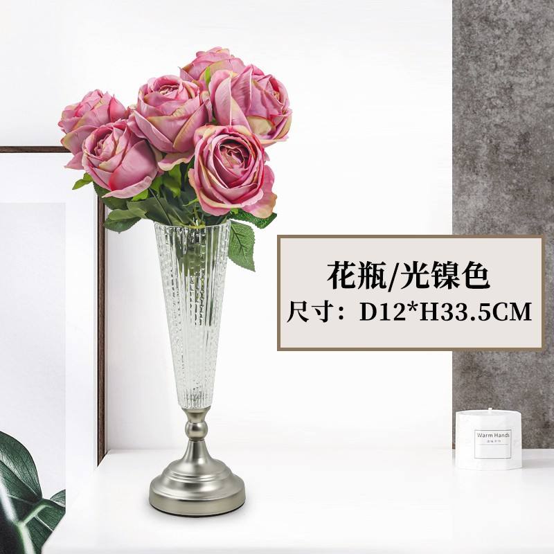 33.5cm Light nickel  (excluding bouquets)