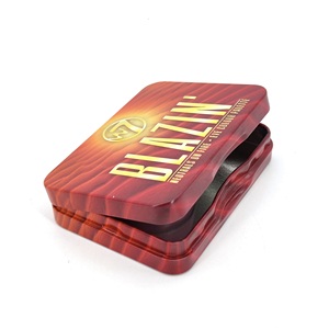 Caja Rectangular de Hojalata con Tapa de Bisagra, Diseño Personalizado, Logotipo Grabado, Materiales Reciclados, Color Personalizable, Embalaje para Velas y Manualidades - Product Image 1
