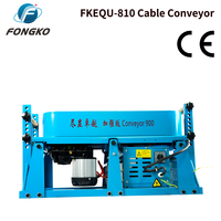 Tire-câbles FONGKO FKEQU-810 AC380V AC220V, machine de tirage de câbles multi-unités liées, pour la construction de câbles souterrains