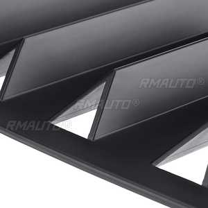 Nueva Cubierta Decorativa para Ventana Trasera de Coche, Rejilla para Ventana Trasera, Rejilla de Ventilación Lateral para VW Golf MK7 MK7.5 2014-2019, También para GTI GTD R - Product Image 6