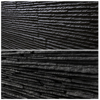 Dings hang Modern Natural Grey Garden Decor Verwendung im Freien Direkte Antazida-Wasserfall fliese Schwarze Kultur verkleidung Natürliche Oberfläche