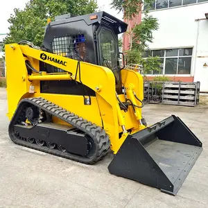 Compact Track Skid Steer Loaders Small Skid Steer Track Loader Mini Compact Track Loader