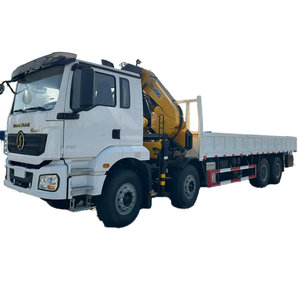 Shacman 4-Axle <strong>Knuckle</strong> <strong>Boom</strong> <strong>Crane</strong> Truck 25Ton CE Certified for Construction - Product Image 1