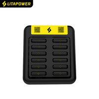 Guangdong Banques d'alimentation partagées Station de charge mobile 12 emplacements Powerbank Location Nouvelle idée pour les nouvelles entreprises