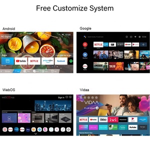 Téléviseur LED Ultra HD 55 pouces OEM ODM, téléviseur intelligent Android 4K 55 pouces, prix - Product Image 3