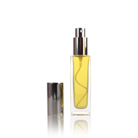 Mini flacon diffuseur de parfum carré, flacon de parfum réutilisable, flacon en verre écologique, 5 ml, 10 ml, 20 ml, 30 ml, avec vaporisateur personnalisé