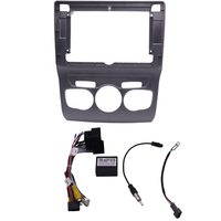 Cadre d'Autoradio Android pour Citroën C4 C4L DS4 2 B7 2010-2018 10 Pouces Façade Stéréo 2DIN Faisceau 16 Broches Canbus