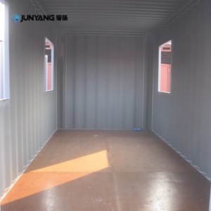 Conteneurs maritimes préfabriqués neufs de 20 et 40 pieds en acier Corten, pour dortoirs temporaires, bureaux et logements pour réfugiés sur chantier de construction - Product Image 2