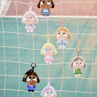 POPMART Crybaby Sunset Concert Série Pendentif En Peluche PVC Boîte Aveugle 17cm Conception Aléatoire Figurines À Collectionner Jouets Décor À La Maison