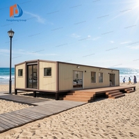 Maison préfabriquée modulaire extensible pour l'hébergement des travailleurs, le camping, le bureau, la construction de bâtiments, les projets de construction