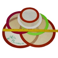 Tapis de pâtisserie rond en Silicone de qualité alimentaire, Logo personnalisé de qualité supérieure, meilleures ventes Alibaba