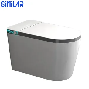 SIMILARフロアマウントスマートウォーターセンサー自動トイレ
