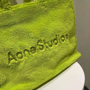Durable Custom Logo Plush Shoulder Handbag Waterproof <b>Large</b> Capacity Furry Travel <b>Beach</b> <b>Bag</b> Tote <b>Bags</b> for Daily Use - Product Image 3