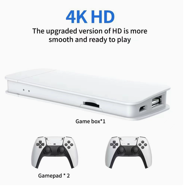 New M15 Wireless 2.4G HD Arcade PS1 Mini Game Console with Retro P5 Controller for Home Game Console