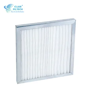 Air Conditioner Media Filter Folded Net Filter Paper Washable Primary Plate Paint Booth Filter