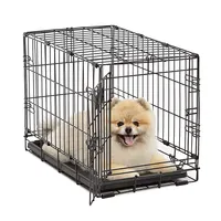 Bán Chạy Nhất Thiết Kế Mới Bằng Thép Không Gỉ Puppy Dog Cage Chó Nhỏ Cũi Và Thùng Trong Nhà Ngoài Trời