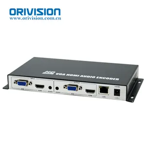 ORIVISION 1080P @ 60 VGAライブストリーミングビデオエンコーダーSRTRTSP RTMP H.265H.264エンコーダーHDMI