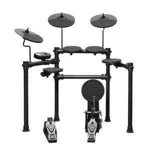 Juego de batería profesional para niños, dispositivo electrónico de 7 pulgadas, Midi Bass Jazz, con almohadilla de tambor de Zona Dual - Product Image 2