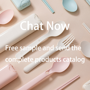 ANYA Lot de 2 couverts portables, cuillère et <span class=keywords><strong>fourchette</strong></span> à baguettes en plastique PBT réutilisables pour voyage, camping, fête et pique-nique en plein air - Product Image 6