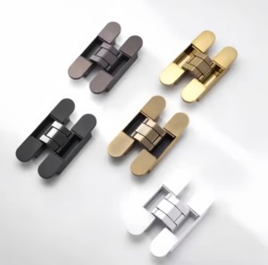 Bạc thủy lực mềm dính cửa bản lề 3D kẽm vật liệu thiết kế hiện đại cửa bản lề - Product Image 2