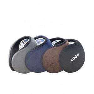 Cache-oreilles en polaire pour hommes pour la conduite hivernale et les activités de plein air – Cadeaux promotionnels d'entreprise – Chauffe-oreilles - Product Image 1