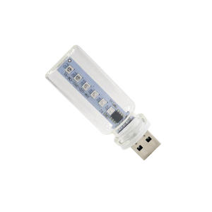 Mini lampe LED USB 5V pour intérieur de voiture, éclairage LED tactile pour voiture, ampoule décorative en verre style Edison, état neuf - Product Image 1