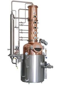 Distillatore di Alcol a Colonna in Acciaio Inossidabile / Rame al Miglior Prezzo, Apparecchiatura per la Distillazione della Vodka in Vendita - Product Image 2