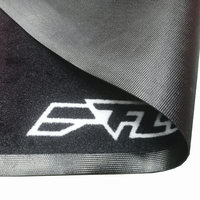 Maßgefertigte Moderne Motorrad-Garagenmatten Gummi-Bodenmatte mit Logo Waschbare Ausführung