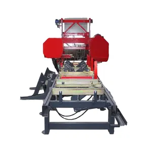 Best Selling Portable Sawmill Diesel Wood Band Saw Machine Sliding Table Saw Machine Woodworking segheria