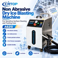 Machine de sablage à glace sèche Crtop pour le nettoyage contrôlé des surfaces de moules et les projets d'entretien des outils