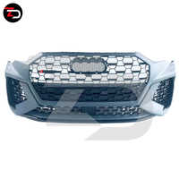 Grille de pare-chocs avant de haute qualité en matériau PP, aspect RSQ3, avec échappement pour Audi Q3 modèle 2019-2023/Sportback
