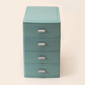 Table Portable 4 Layers Office <b>Plastic</b> Storage <b>Drawer</b> Cabinet - Product Image 4
