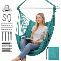 Hamac suspendu pliable moderne pour jardin, chaise suspendue portable pour la détente en plein air, camping, patio, chambre, salon