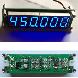 PLJ-6LED-H 1MHz ถึง 1000MHz เครื่องวัดความถี่ RF ซิโมมิเตอร์มิเตอร์การวัดจอแสดงผลดิจิตอล LED เครื่องขยายเสียงวิทยุแฮม 8-12V G360 - Product Image 1