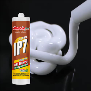 Mastic silicone neutre anti-moisissure et résistant aux intempéries pour le bois, la construction, la cuisine, la salle de bain, les toilettes, les bacs à lave-vaisselle et l'adhésion des bords – Beauté et Durabilité - Product Image 4
